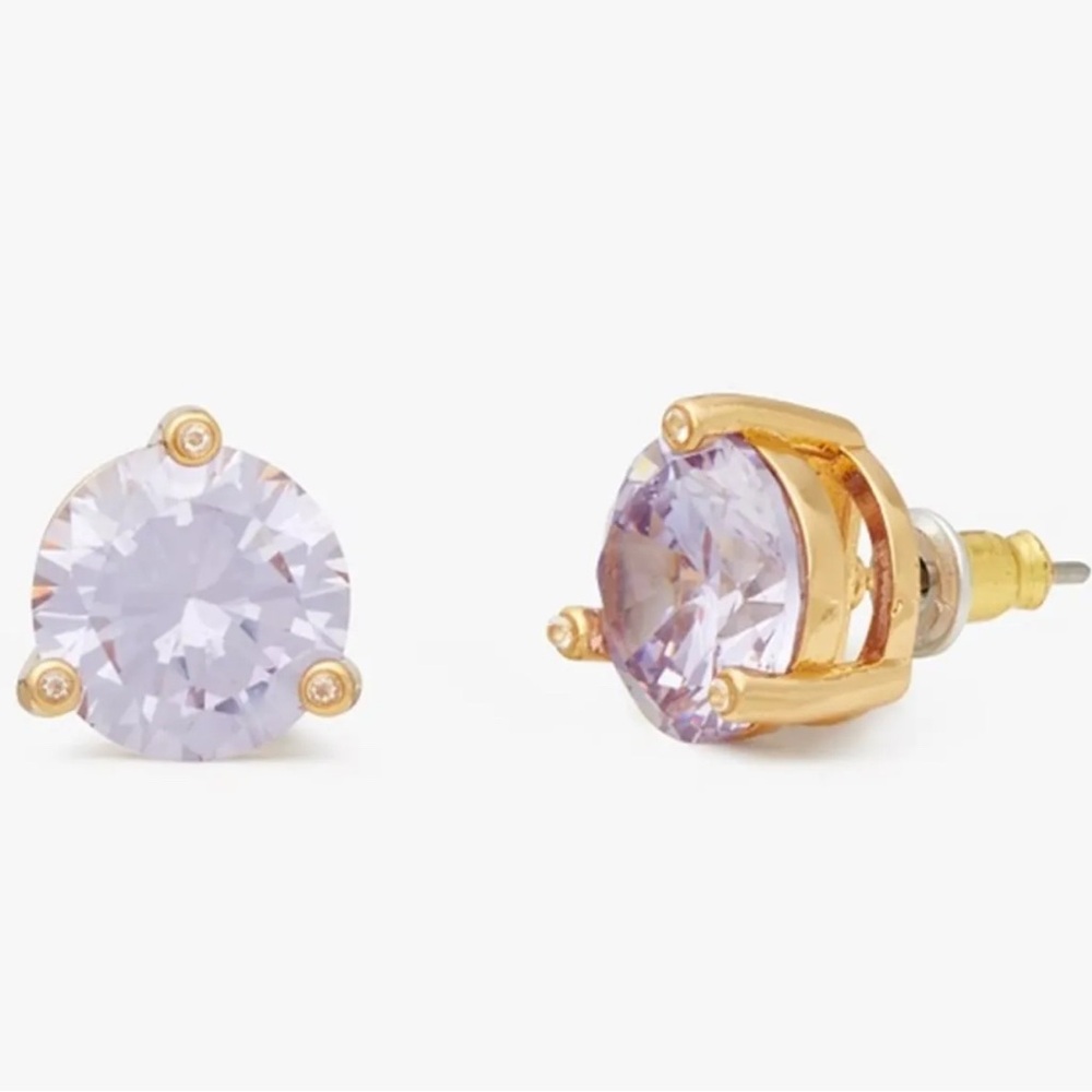 Kate Spade New York Rise And Shine Studs
Earrings Gold and (Light Amethyst) - Picture 2 of 7